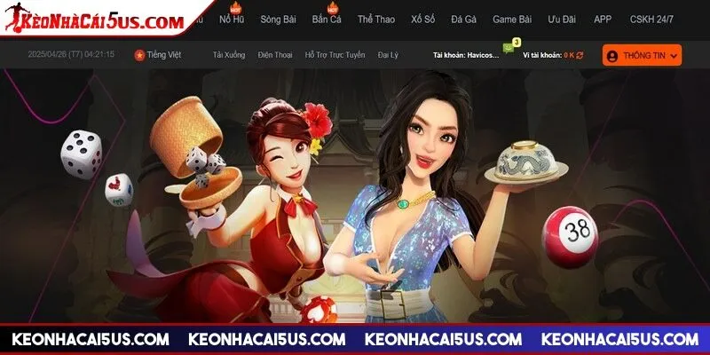 Trang web ra mắt nhiều dịch vụ giải trí sôi động