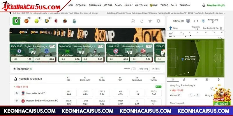 OK9 cung cấp nhiều dịch vụ cá độ chất lượng