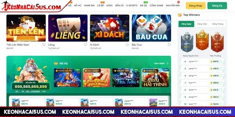 Trang web ra mắt nhiều dịch vụ giải trí sôi động